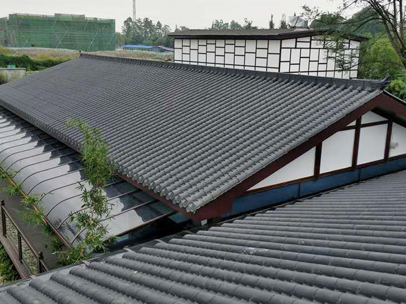 清远金属屋面板案例展示